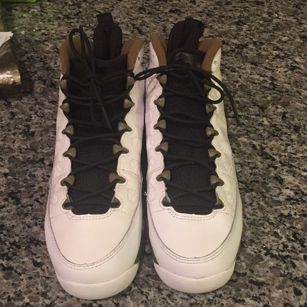 Air Jordan Retro 9 Green/white